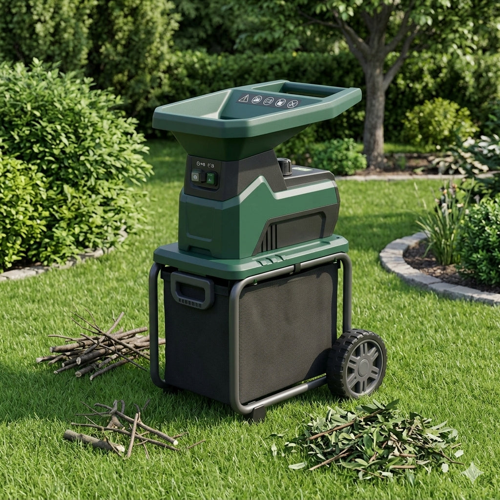 Timbera 15A Electric Garden Shredder – 2.4" Cutting Capacity