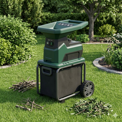 Timbera 15A Electric Garden Shredder – 2.4" Cutting Capacity