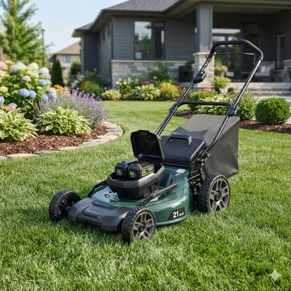 Verdexa 21" Cordless Self-Propelled Lawn Mower – 48V